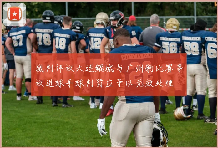 裁判评议大连鲲城与广州豹比赛争议进球手球判罚应予以无效处理